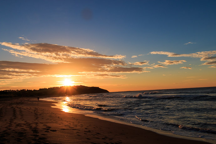 Sunrise over Long Reef