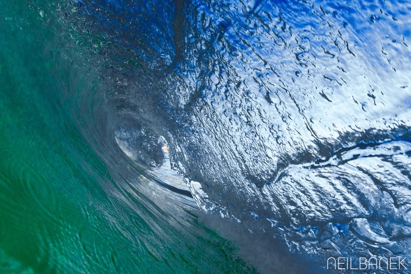 Inside a rainbow Barrel